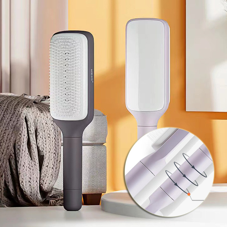 Self-Cleaning Hair Brush